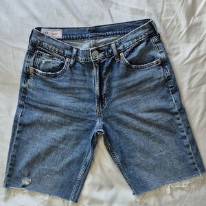 Women's Blue Denim Shorts